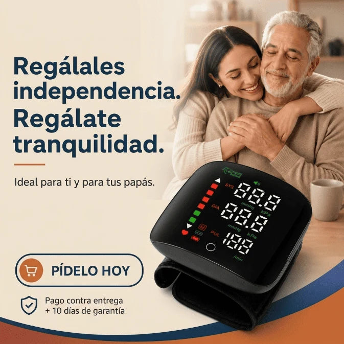 Duerme tranquilo sabiendo que tu presión está bien, todos los días