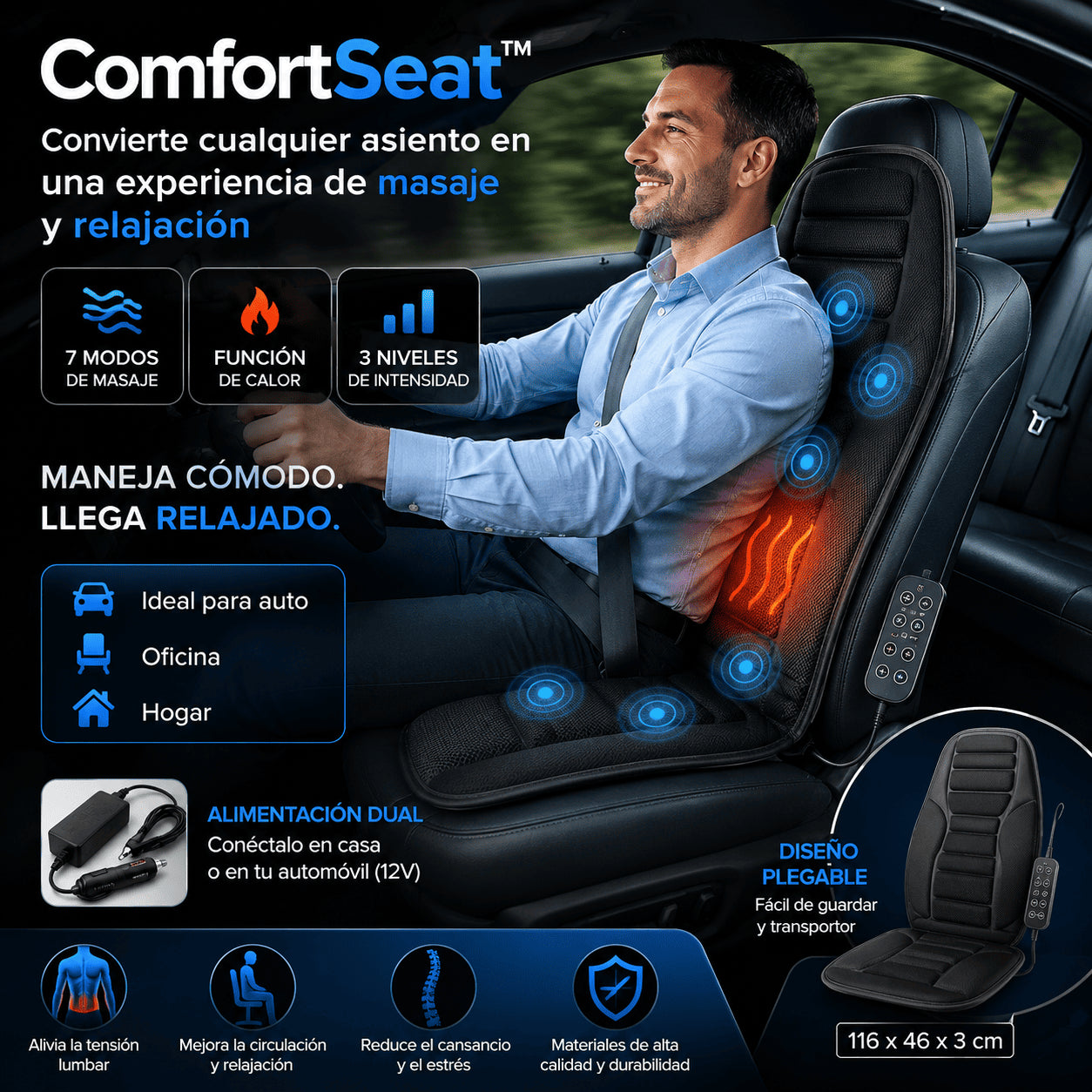 ComfortSeat™ - El Mejor Aliado Para Tu Descanso